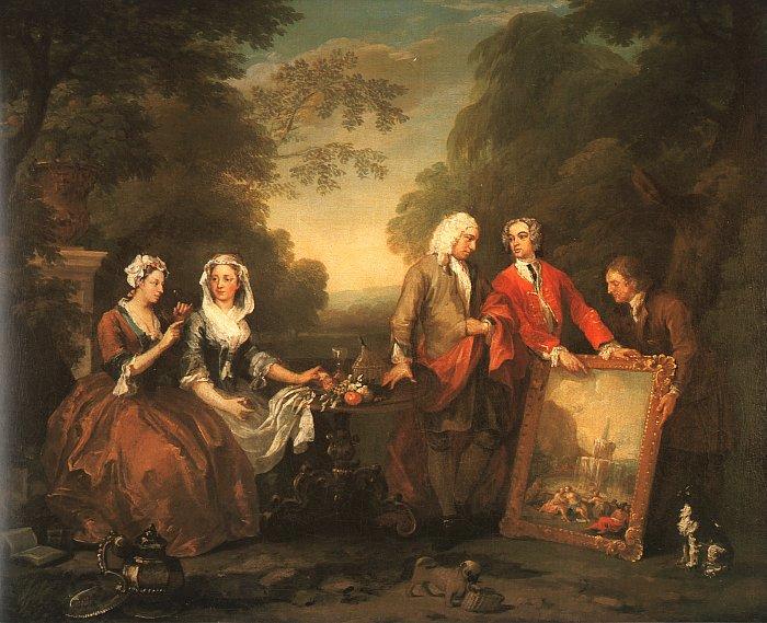William Hogarth The Fountaine Family China oil painting art